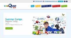 Desktop Screenshot of kidsquestclub.com